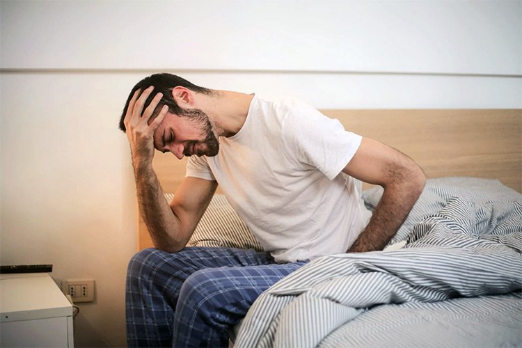 TMJD Affects Man's Sleep